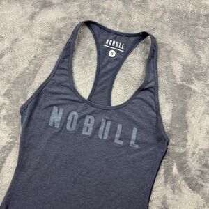 NOBULL Tank Top Womens Small Blue Athletic Racerback Performance Gym Yoga Shirt
